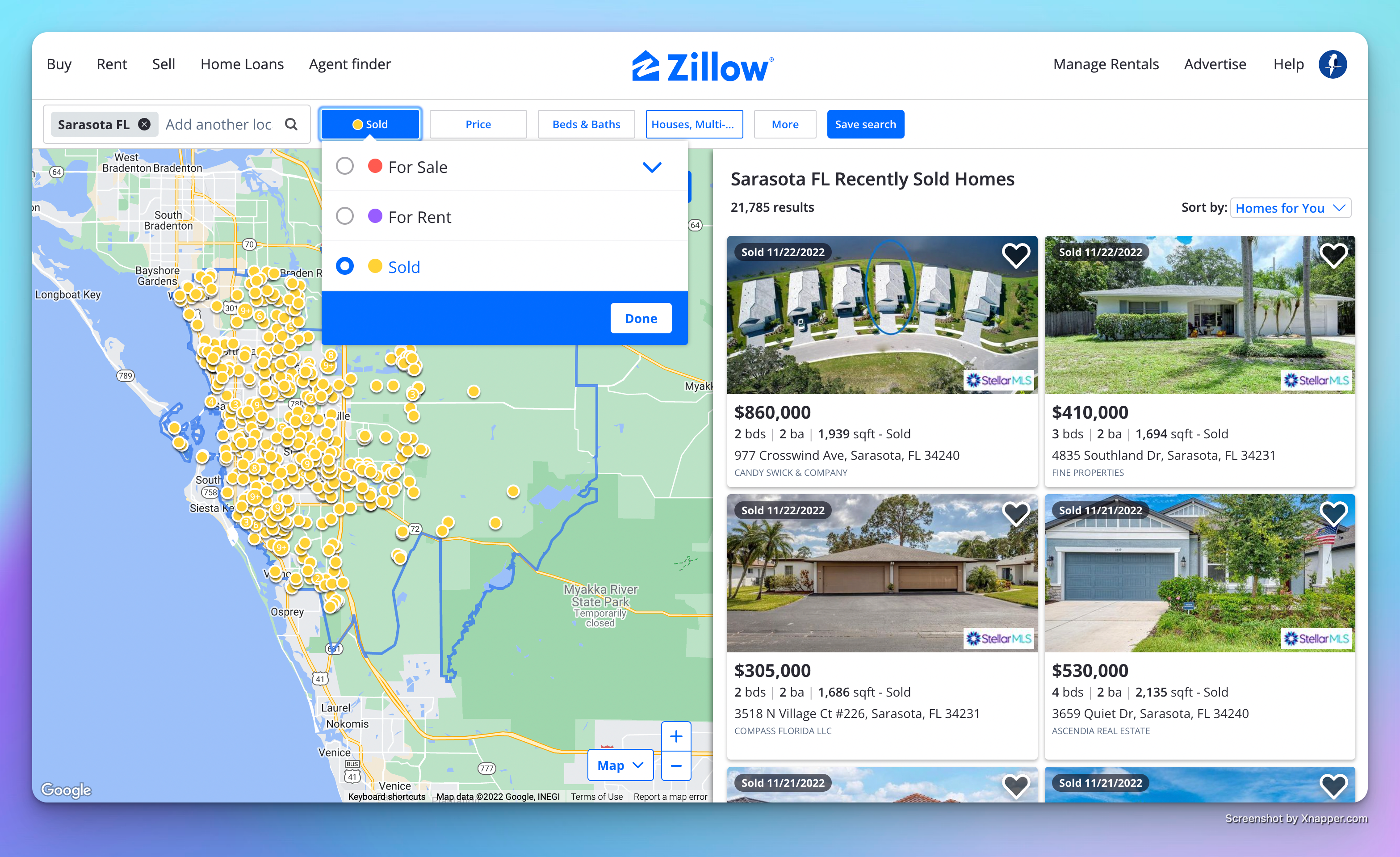 Cover picture for post with title How to export sold properties from Zillow to Excel or CSV?